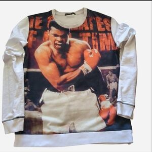 Super Rare Redbridge Long Sleeve T Shirt Featuring Muhammad Ali Size XL